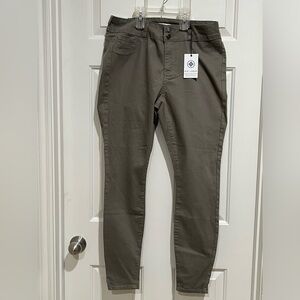 KIKI LARUE HUDSON JEANS OLIVE WOMEN SIZE 12